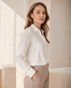 Greta Klassische Bluse